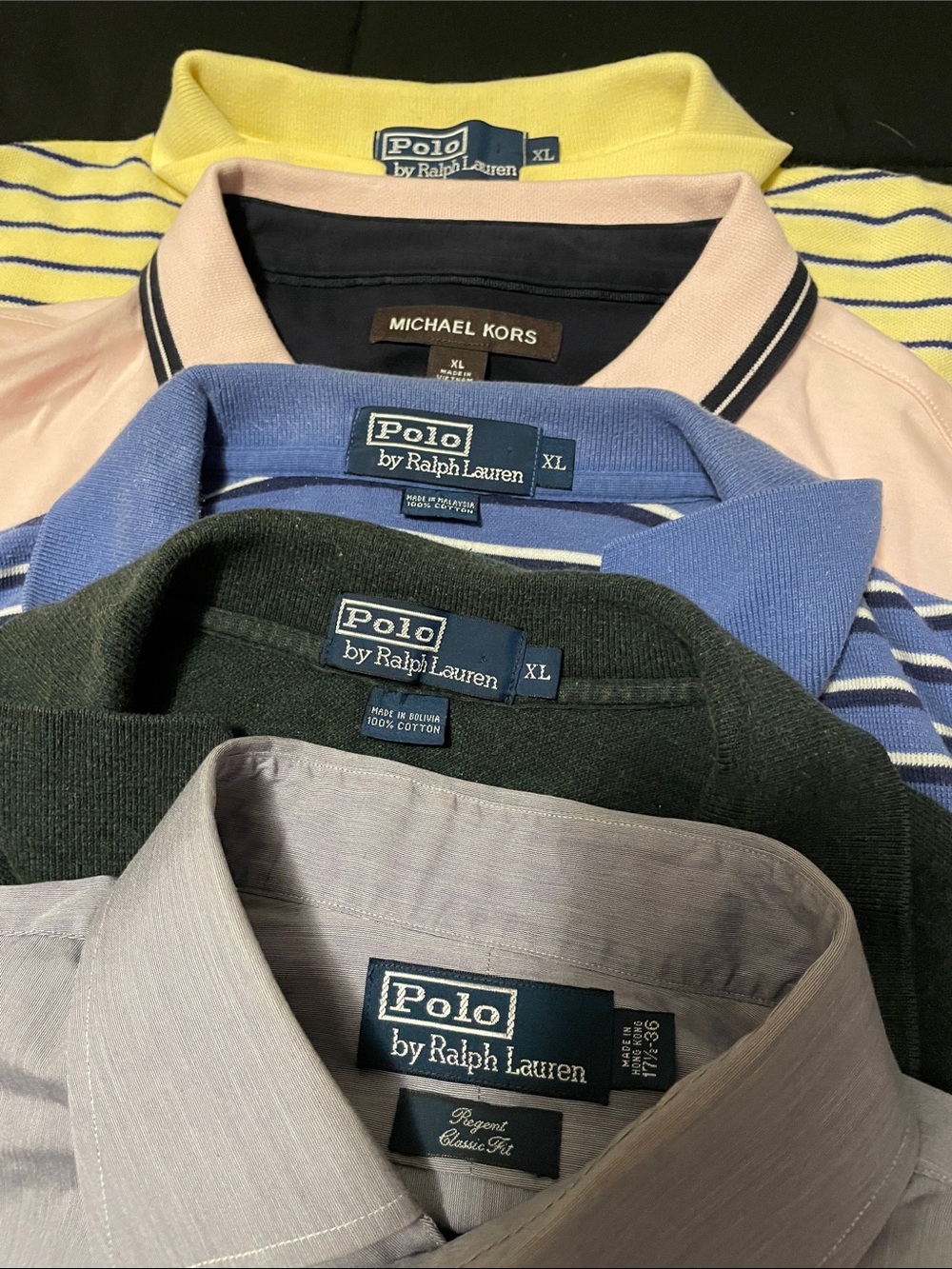 RL/Mk men’s shirt collection